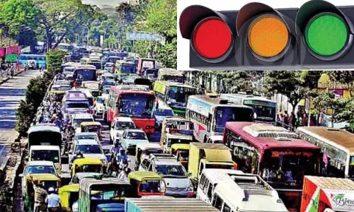 Telangana: इस गर्मी में ट्रैफिक सिग्नल पर कोई ग्रीन कैनोपी नहीं होगी