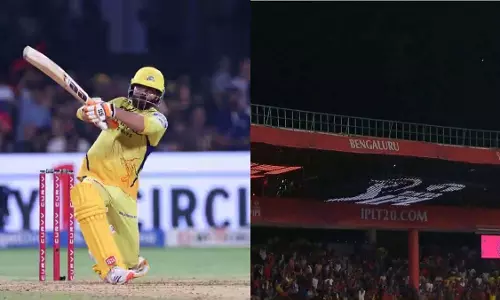 IPL 2025: रवींद्र जडेजा ने लगाया इस सीजन का सबसे लंबा छक्का IPL 2025: रवींद्र जडेजा ने लगाया इस सीजन का सबसे लंबा छक्का