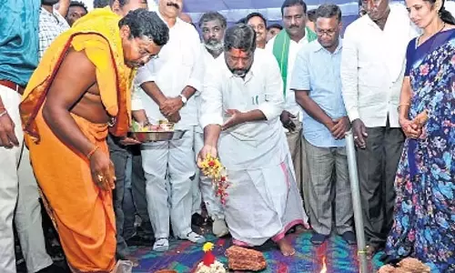 Telangana: उपमुख्यमंत्री भट्टी विक्रमार्क ने यंग इंडिया इंटीग्रेटेड स्कूल की आधारशिला रखी