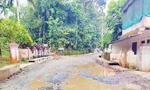 SPL इंफ्रा लिमिटेड कंपनी के लिए थुरुथी-मुलकंथुरुथी सड़क का निर्माण