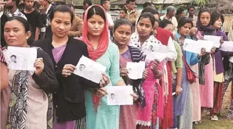 Assam Panchayat Election: 43 मतदान केंद्रों पर पुनर्मतदान जारी Assam Panchayat Election: 43 मतदान केंद्रों पर पुनर्मतदान जारी