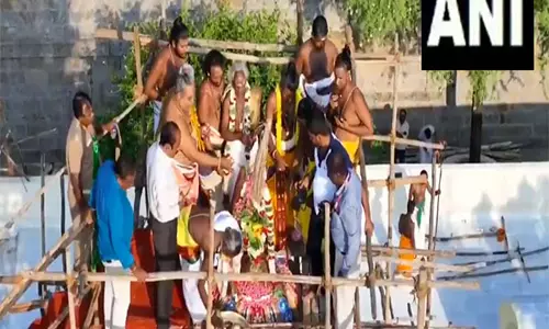 तमिलनाडु: 20 साल बाद पापनासनाथर मंदिर में महाकुंभाभिषेकम आयोजित हुआ तमिलनाडु: 20 साल बाद पापनासनाथर मंदिर में महाकुंभाभिषेकम आयोजित हुआ