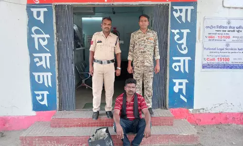 अवैध शराब पर पुलिस की छापेमारी, एक आरोपी गिरफ्तार