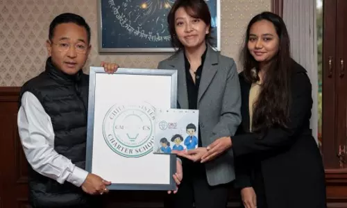Sikkim :  कैटालिटिक चार्टर एजुकेशन फाउंडेशन टीम से मुलाकात की