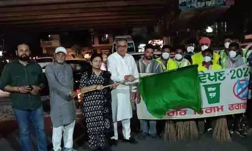 MC ने फगवाड़ा में रात्रिकालीन सफाई अभियान शुरू किया