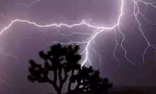 AP में भारी बारिश, बिजली गिरने से दो लोगों की मौत