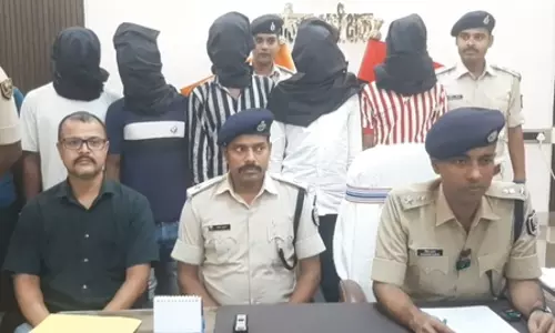 एंबुलेंस से गांजे की तस्करी, 78 किलो माल जब्त, तीन तस्कर गिरफ्तार