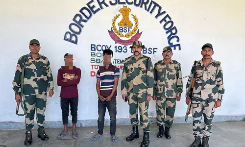 BSF मेघालय ने अवैध प्रवेश के लिए 5 बांग्लादेशी नागरिकों को पकड़ा