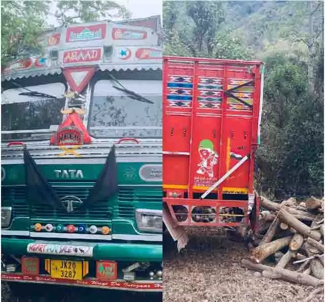 Jammu:Kashmir: तस्कर गिरोह का भंडाफोड़, पुलिस ने जब्त किया ट्रक Jammu:Kashmir: तस्कर गिरोह का भंडाफोड़, पुलिस ने जब्त किया ट्रक