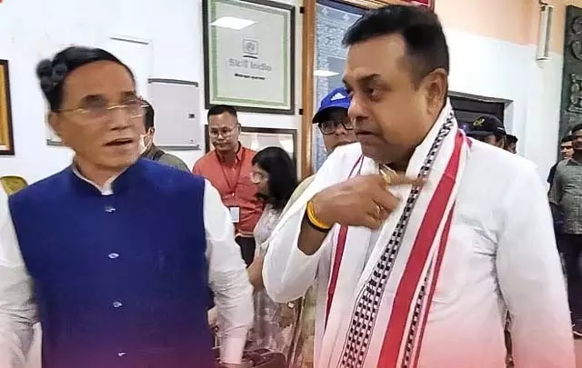 संबित बत्रा का मणिपुर दौरा: विधायकों के साथ अहम बैठक संबित बत्रा का मणिपुर दौरा: विधायकों के साथ अहम बैठक