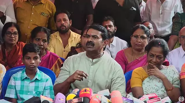 उत्तरी राज्यों में लोग किताबों से दे रहे हैं NEET की परीक्षा: Seeman उत्तरी राज्यों में लोग किताबों से दे रहे हैं NEET की परीक्षा: Seeman