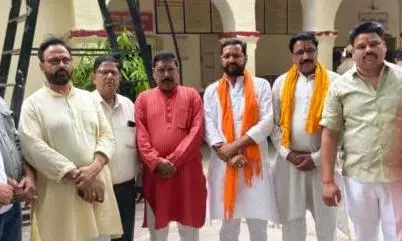 Muzaffarnagar: मनोज सैनी ने इकरा हसन के खिलाफ देशद्रोह का मुकदमा दर्ज करने की उठाई मांग Muzaffarnagar: मनोज सैनी ने इकरा हसन के खिलाफ देशद्रोह का मुकदमा दर्ज करने की उठाई मांग