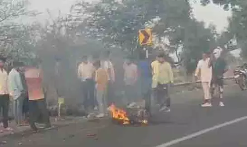 MP News: पिकअप और बाइक में भीषण टक्कर, एक की मौत