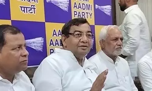 हरियाणा के आप प्रभारी ने पानी के मुद्दे पर पंजाब सरकार की गलती मानी हरियाणा के आप प्रभारी ने पानी के मुद्दे पर पंजाब सरकार की गलती मानी