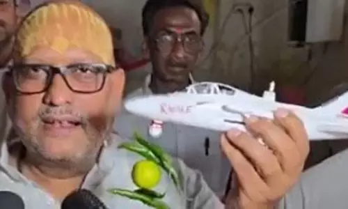 राफेल से नींबू-मिर्च कब हटेगा, अजय राय का केंद्र सरकार पर तंज