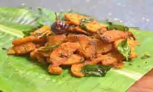 banana recipe : कच्चे केले सूखी सब्जी