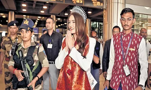 Telangana वैश्विक ब्रांडिंग के लिए मिस वर्ल्ड का उपयोग करेगा Telangana वैश्विक ब्रांडिंग के लिए मिस वर्ल्ड का उपयोग करेगा