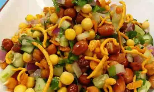 Recipe - चटाखेदार मसाला पीनट चाट Recipe - चटाखेदार मसाला पीनट चाट