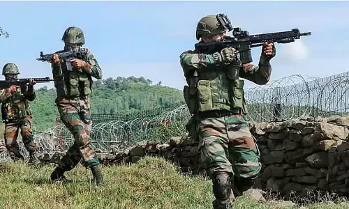 जम्मू-कश्मीर में आतंकवादी ठिकाना ढूंढकर नष्ट किया गया