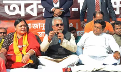 ममता बनर्जी के मुर्शिदाबाद दौरे पर दिलीप घोष ने उठाए सवाल