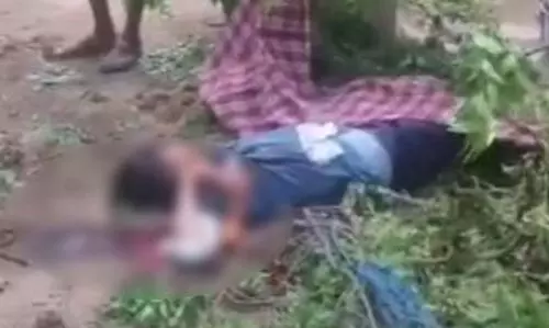 कटर मशीन से युवक की हुई मौत, भयानक हादसा कटर मशीन से युवक की हुई मौत, भयानक हादसा