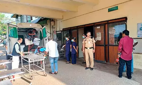 मेड. कॉलेज में विस्फोट; आपातकालीन विभाग के लिए आपातकालीन उपचार