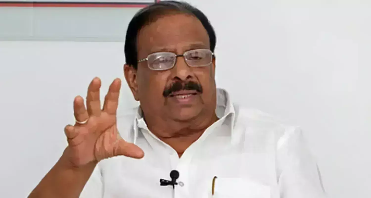 एलडीएफ को सत्ता से हटाए बिना KPCC प्रमुख का पद नहीं छोड़ूंगा के सुधाकरन एलडीएफ को सत्ता से हटाए बिना KPCC प्रमुख का पद नहीं छोड़ूंगा के सुधाकरन