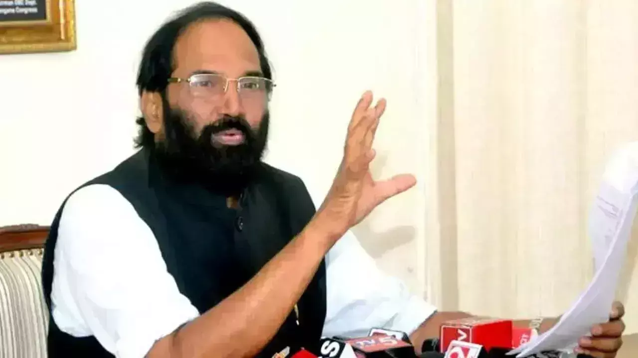 कांग्रेस सरकार प्रमुख सिंचाई परियोजनाओं पर तेजी से काम कर रही है: Uttam कांग्रेस सरकार प्रमुख सिंचाई परियोजनाओं पर तेजी से काम कर रही है: Uttam