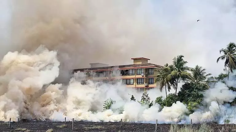 GOA: कारानज़लेम अग्निशामक बल के निवासियों को स्थानांतरित करने के लिए बाध्य किया GOA: कारानज़लेम अग्निशामक बल के निवासियों को स्थानांतरित करने के लिए बाध्य किया