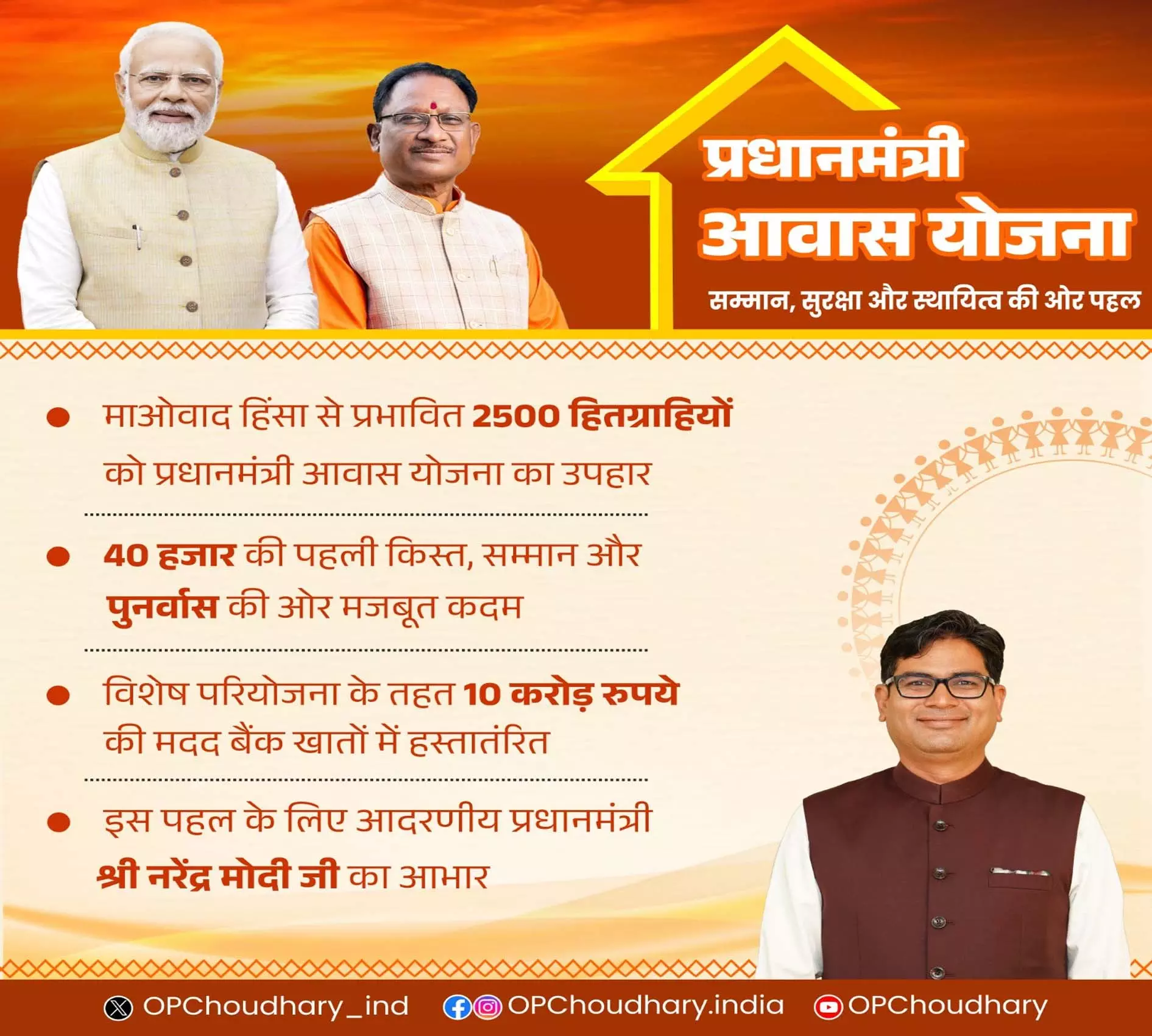 छत्तीसगढ़ सरकार की प्रतिबद्धता, सबको मिले आवास: मंत्री ओपी चौधरी छत्तीसगढ़ सरकार की प्रतिबद्धता, सबको मिले आवास: मंत्री ओपी चौधरी
