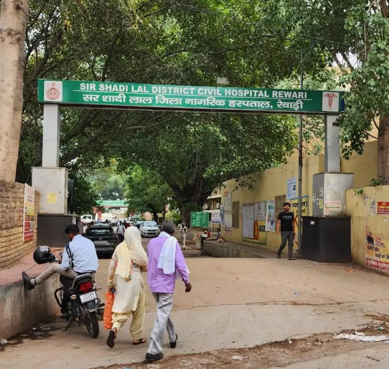 Haryana : रेवाड़ी सिविल अस्पताल में लिथोट्रिप्सी मशीन खराब Haryana : रेवाड़ी सिविल अस्पताल में लिथोट्रिप्सी मशीन खराब