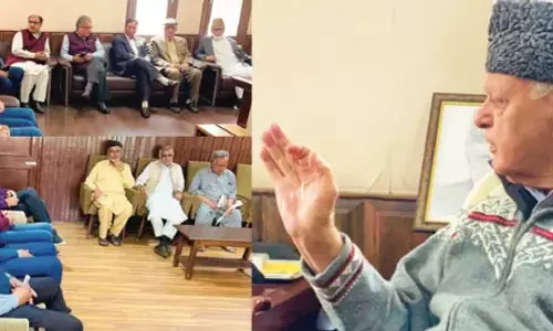 उमर के नेतृत्व वाली सरकार अपने सभी वादे पूरे करेगी: Dr. Farooq Abdullah उमर के नेतृत्व वाली सरकार अपने सभी वादे पूरे करेगी: Dr. Farooq Abdullah
