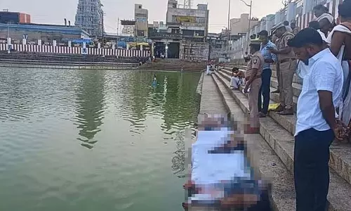 तिरुवल्लूर वीरराघव मंदिर के तालाब में तीन स्कूली छात्र डूबे