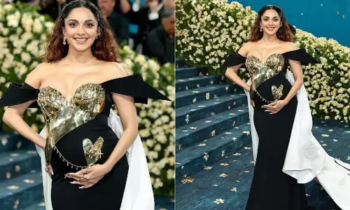 MET Gala पर कियारा की ‘हार्टफेल्ट’ एंट्री MET Gala पर कियारा की ‘हार्टफेल्ट’ एंट्री