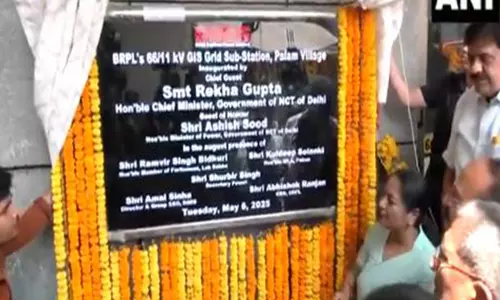 Delhi CM ने मंगलापुरी में BRPL ग्रिड सबस्टेशन का उद्घाटन किया, उन्नत तकनीक के उपयोग पर प्रकाश डाला