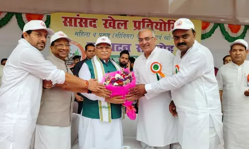 71वें जन्मदिन पर खट्टर ने Panipat में एमपी खेल प्रतियोगिता का उद्घाटन किया