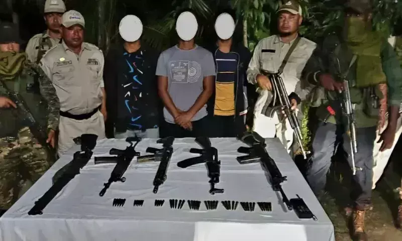 Manipur में सुरक्षा बलों ने केसीपी के 11 उग्रवादियों को गिरफ्तार किया, हथियार जब्त किए