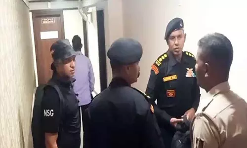 भारत-पाक तनाव के बीच एनएसजी ने पुरी जगन्नाथ मंदिर की सुरक्षा बढ़ाई भारत-पाक तनाव के बीच एनएसजी ने पुरी जगन्नाथ मंदिर की सुरक्षा बढ़ाई