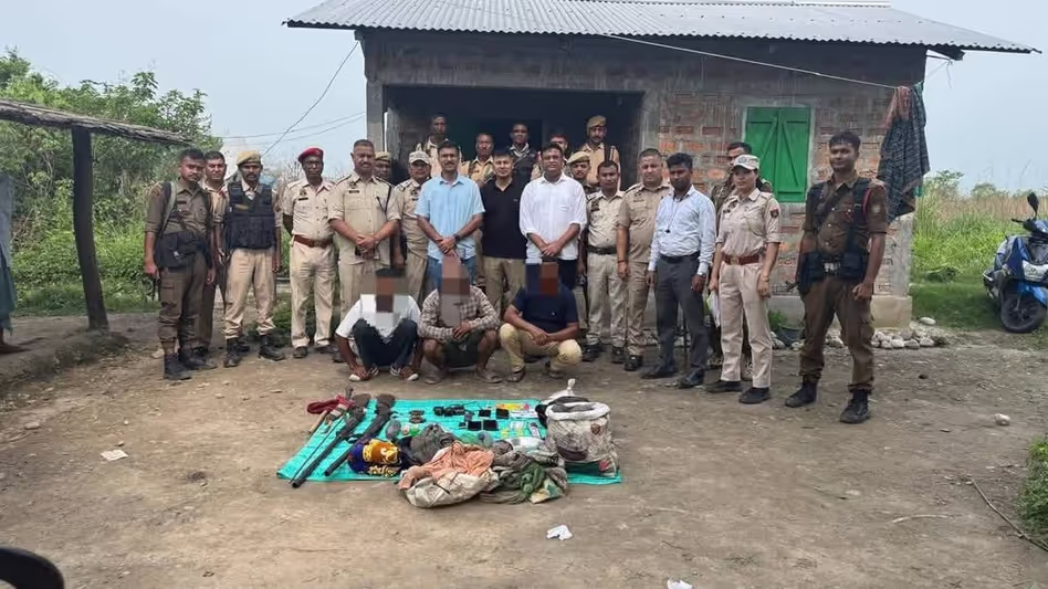 Assam : मानस राष्ट्रीय उद्यान में हाथी की हत्या के मामले में तीन शिकारी गिरफ्तार