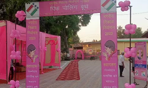 Basti: महिलाओं के लिए 4 सर्किल केंद्रों पर पिंक बूथ की स्थापना