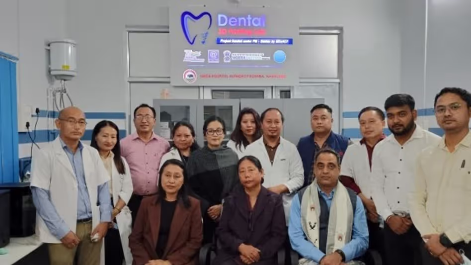 Nagaland ने पहली 3डी डेंटल प्रिंटिंग लैब शुरू की, जिससे रोगी देखभाल में क्रांति आएगी
