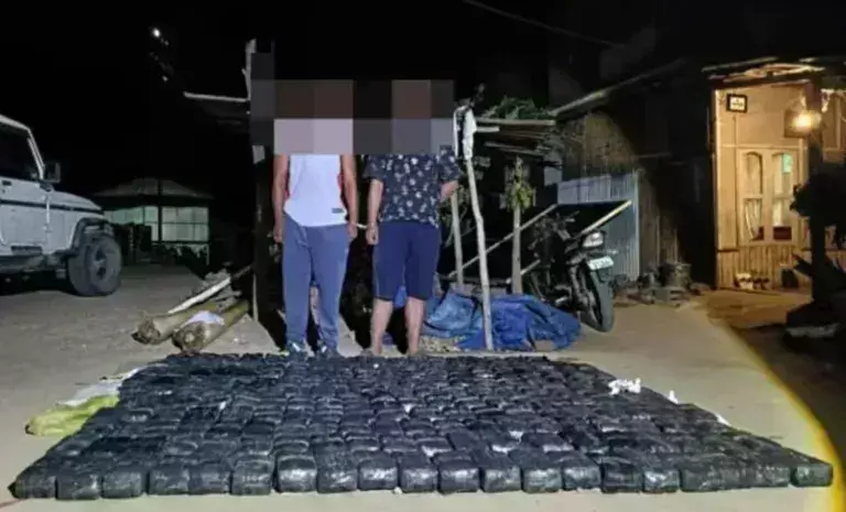 Mizoram पुलिस ने चम्फाई में 236 किलोग्राम मेथामफेटामाइन जब्त किया, पांच गिरफ्तार