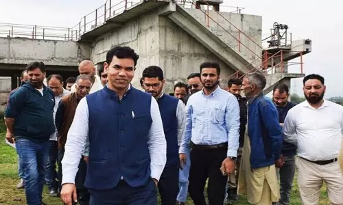 मंडलायुक्त ने STP नूरबाग की परिचालन तैयारियों का निरीक्षण किया
