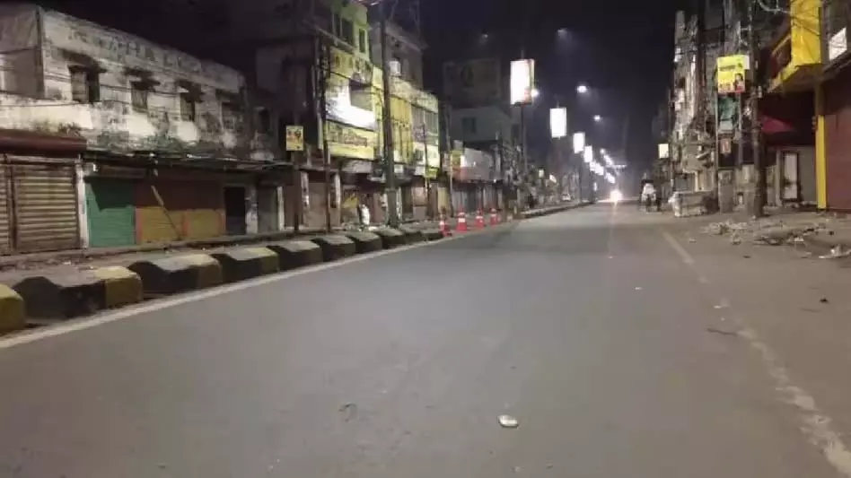 संभावित अशांति को रोकने के लिए Nagaland के तिजित में रात्रि कर्फ्यू लगाया गया संभावित अशांति को रोकने के लिए Nagaland के तिजित में रात्रि कर्फ्यू लगाया गया