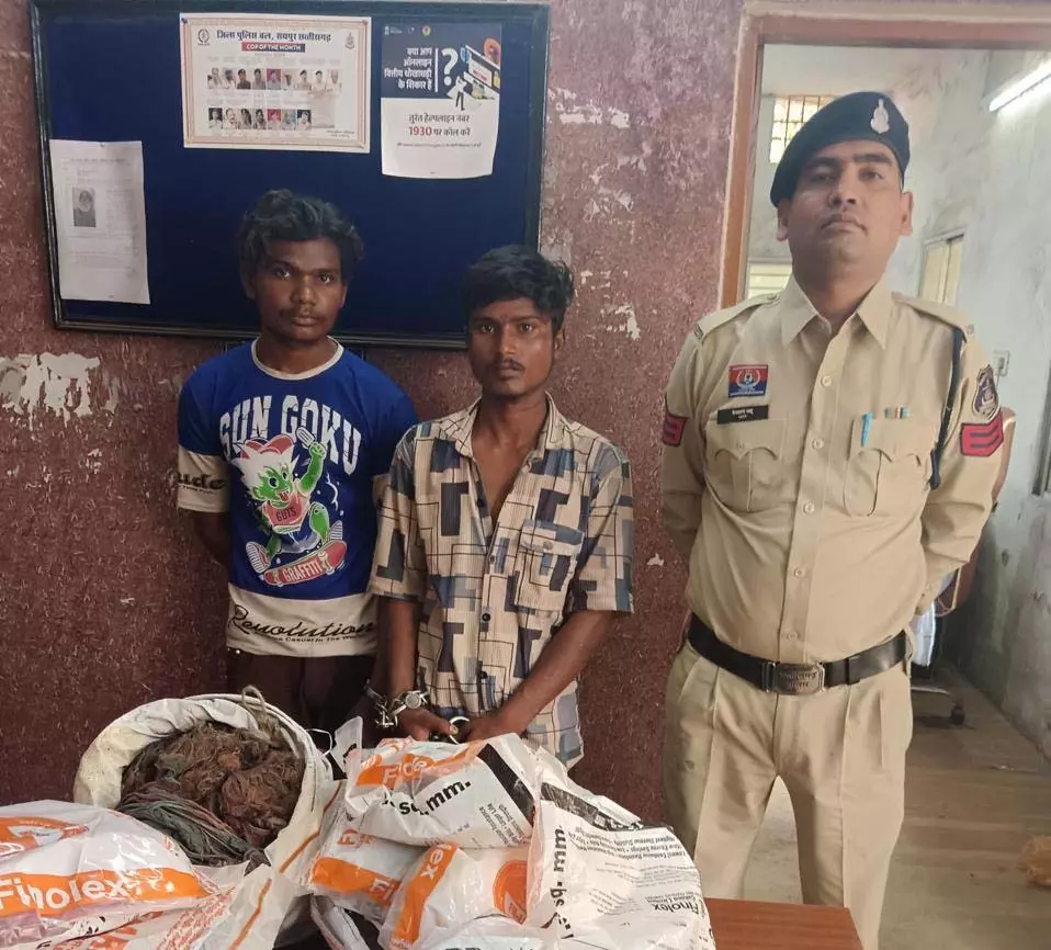 कमल विहार के निर्माणाधीन मकान में चोरी, दो लड़के गिरफ्तार कमल विहार के निर्माणाधीन मकान में चोरी, दो लड़के गिरफ्तार
