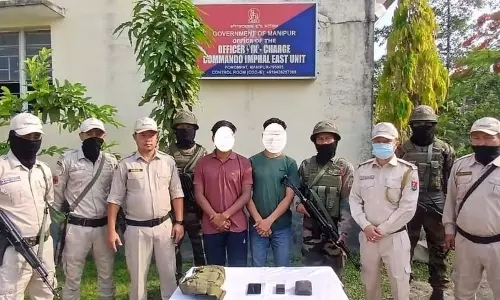 Manipur पुलिस ने जबरन वसूली और अवैध गतिविधियों पर कार्रवाई की, 5 गिरफ्तार