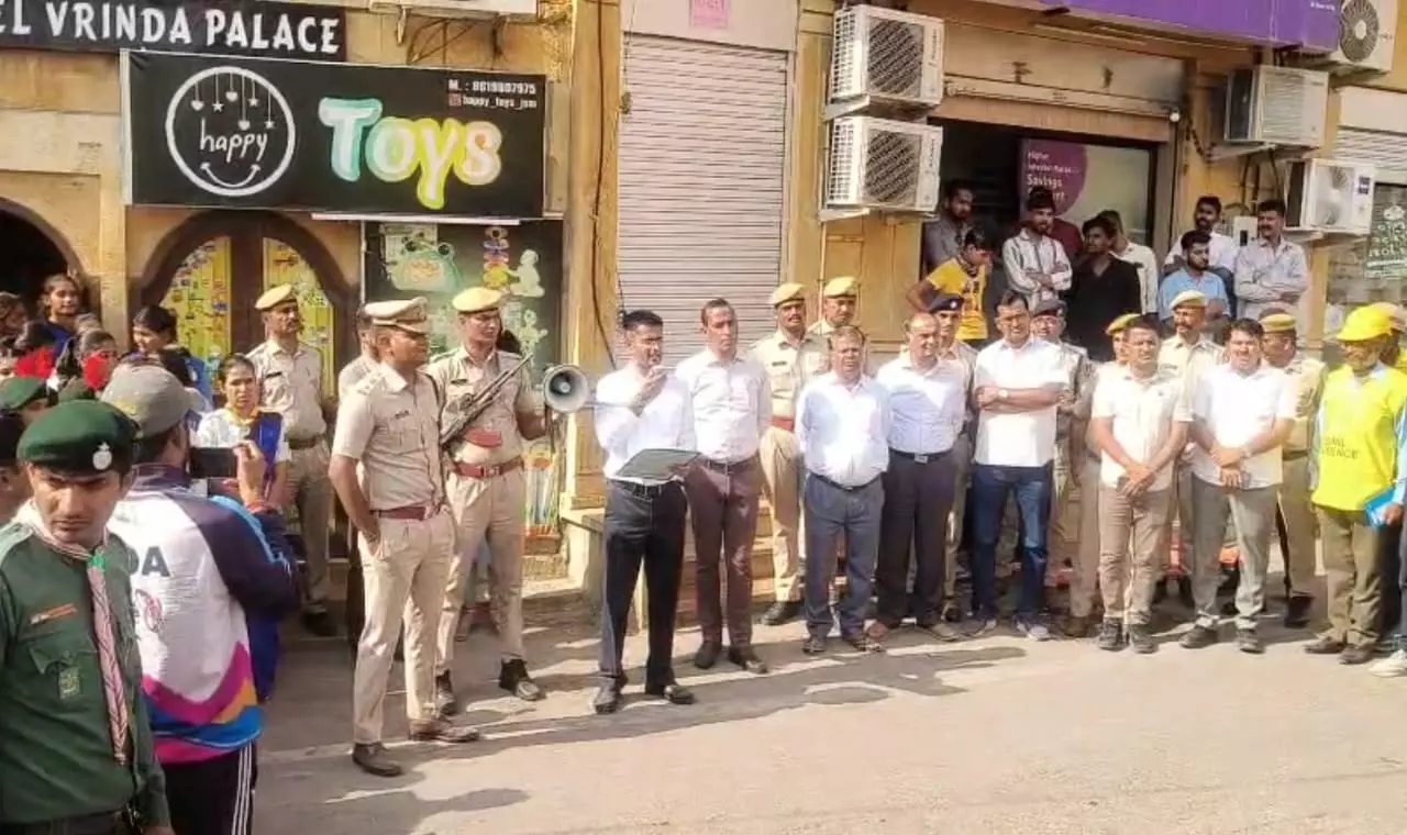 Jaisalmer में सोनार दुर्ग के पास स्थित होटल वृंदा पैलेस में हुआ मॉक ड्रिल Jaisalmer में सोनार दुर्ग के पास स्थित होटल वृंदा पैलेस में हुआ मॉक ड्रिल