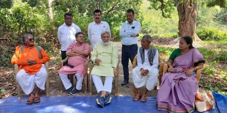 जलपुरुष राजेंद्र सिंह बैतरणी बनाओ यात्रा में शामिल हुए जलपुरुष राजेंद्र सिंह बैतरणी बनाओ यात्रा में शामिल हुए