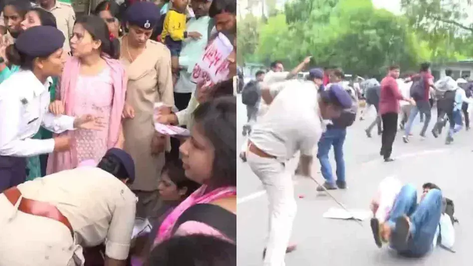 Patna: पटना में बीपीएससी अभ्यर्थियों का आंदोलन उग्र, पुलिस ने किया बल प्रयोग Patna: पटना में बीपीएससी अभ्यर्थियों का आंदोलन उग्र, पुलिस ने किया बल प्रयोग