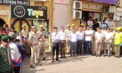 Jaisalmer में सोनार दुर्ग के पास स्थित होटल वृंदा पैलेस में हुआ मॉक ड्रिल